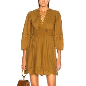 Ulla Johnson Ailey Dress in Bronze Size 6